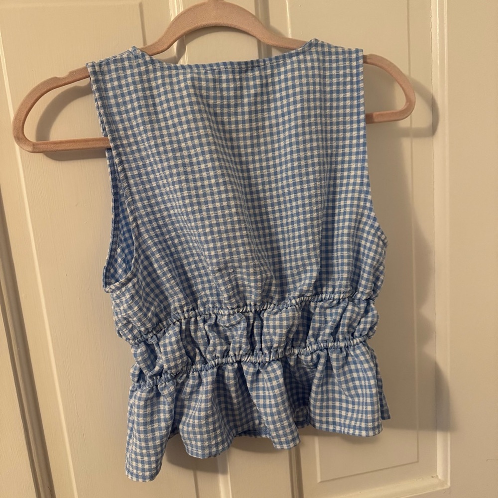Gingham top - Picture 3 of 3